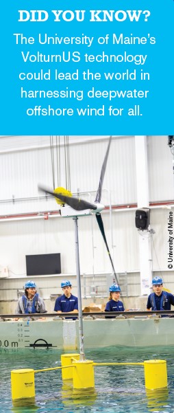 offshore wind model at UMaine